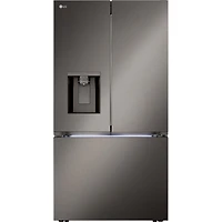 4 Pc. Black Stainless French Door Counter-Depth Kitchen Package
