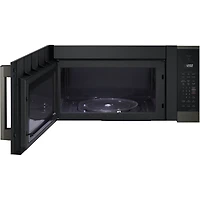 1.8 Cu. Ft. Black Stainless Over-the-Range Smart Microwave
