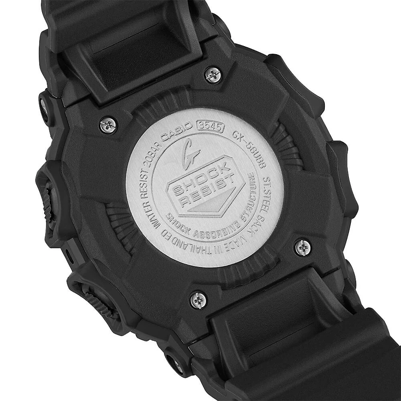 Mens G-Shock Solar Analog-Digital Watch - Black