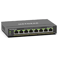 8-Port Gigabit PoE+ Compliant Managed Switch 