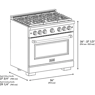 5.2 Cu. Ft. Black Stainless Slide-In Dual-Fuel Convection Range