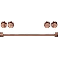 4.55 Cu. Ft. Stainless Gordon Ramsay Collection Slide-In Liquid Propane Range with Rose Gold Knobs and Handle