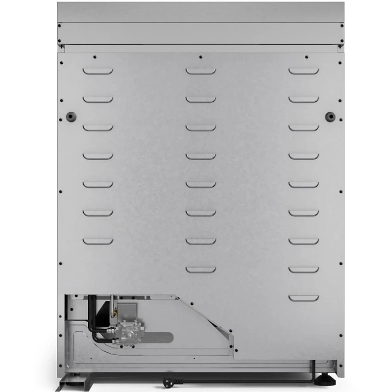 4.55 Cu. Ft. Stainless Gordon Ramsay Collection Slide-In Liquid Propane Range with Rose Gold Knobs and Handle