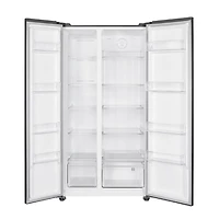 21.4 Cu. Ft. Side-By-Side Stainless Counter-Depth Refrigerator