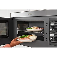 1.1 Cu. Ft. Black Over-The-Range Microwave