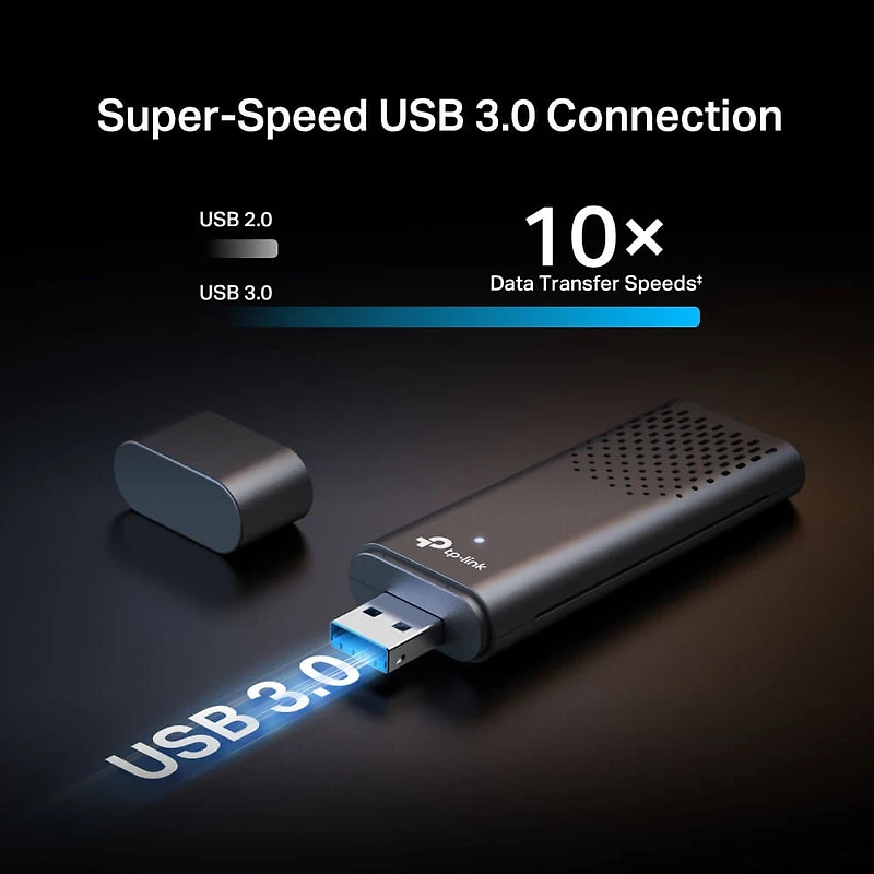 BE3600 Dual Band Wi-Fi 7 Wireless USB Adapter