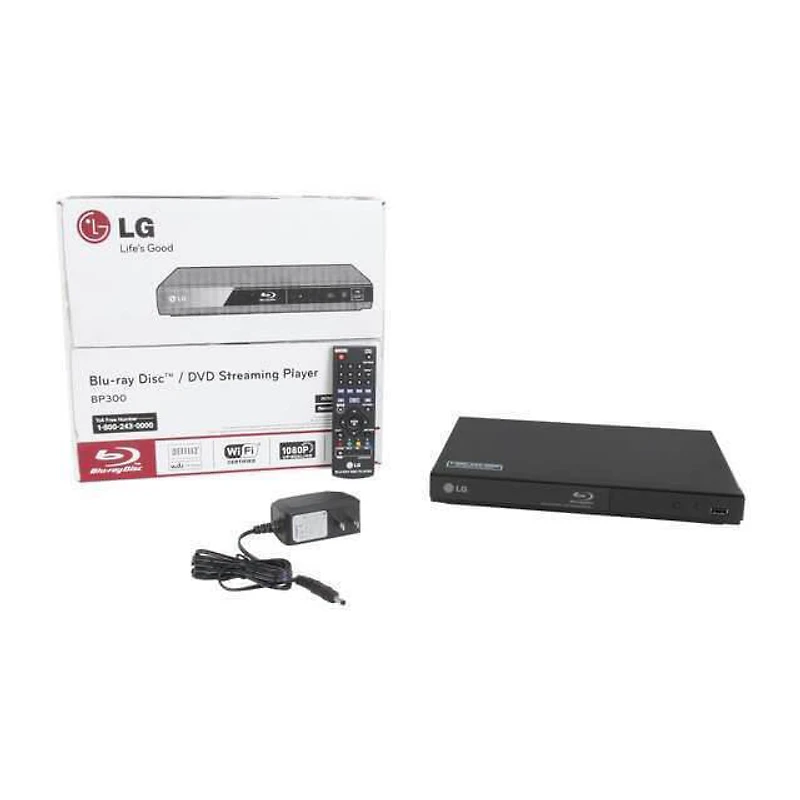 Blu-Ray Disc Player with Wi-Fi - OPEN BOX