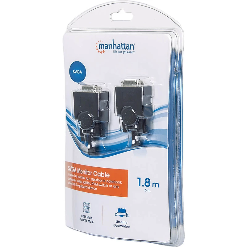 6 Ft. SVGA Monitor Cable - OPEN BOX