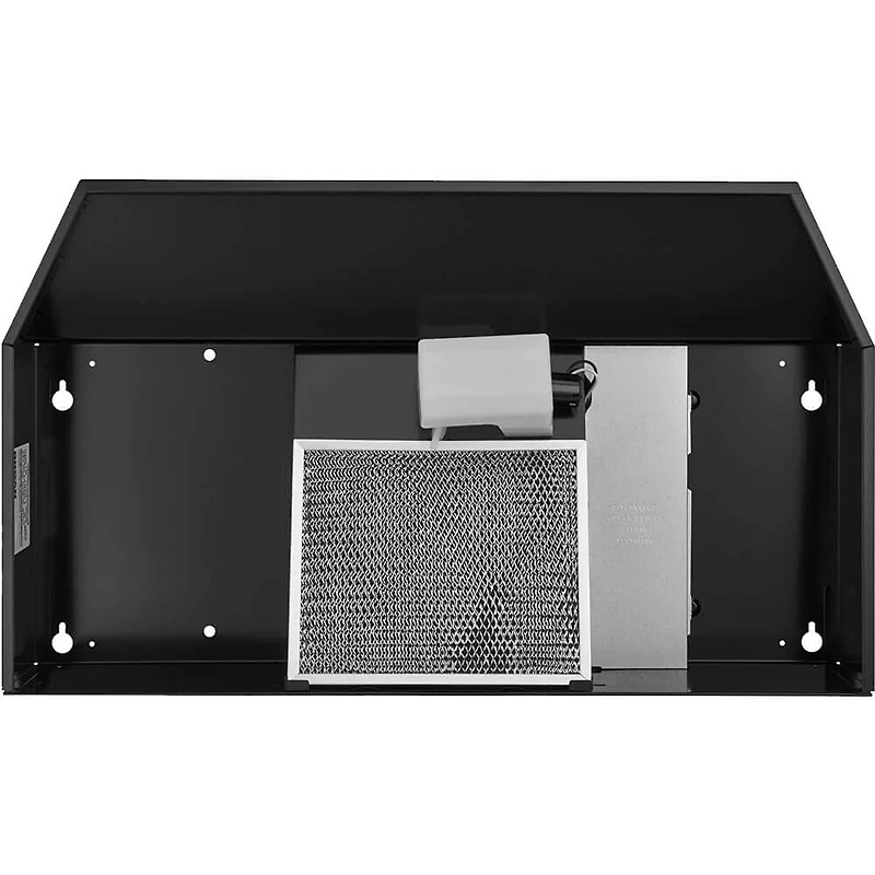 30 inch Black Under Cabinet Range Hood Insert - OPEN BOX