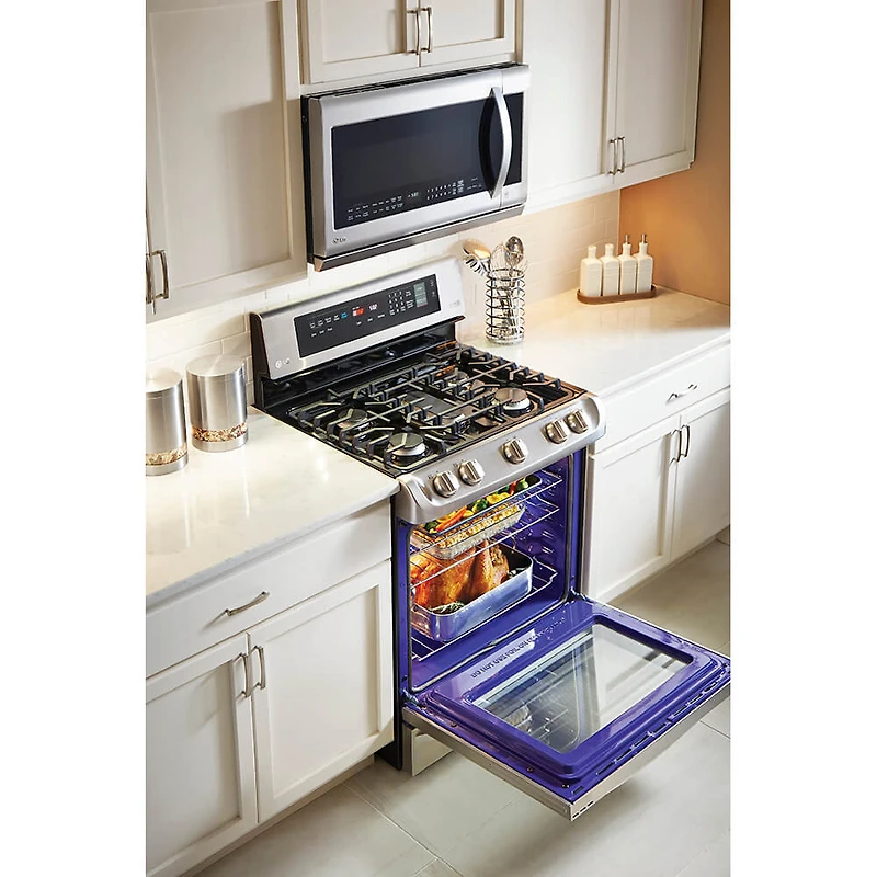 2.2 Cu. Ft. Stainless Over-the-Range Microwave Oven - OPEN BOX