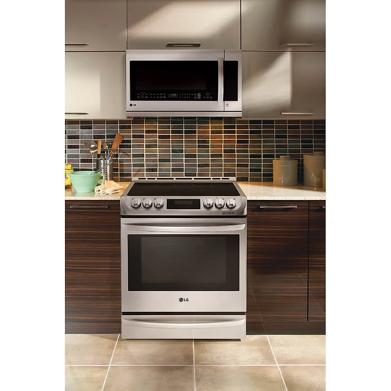 2.2 Cu. Ft. Stainless Over-the-Range Microwave Oven - OPEN BOX