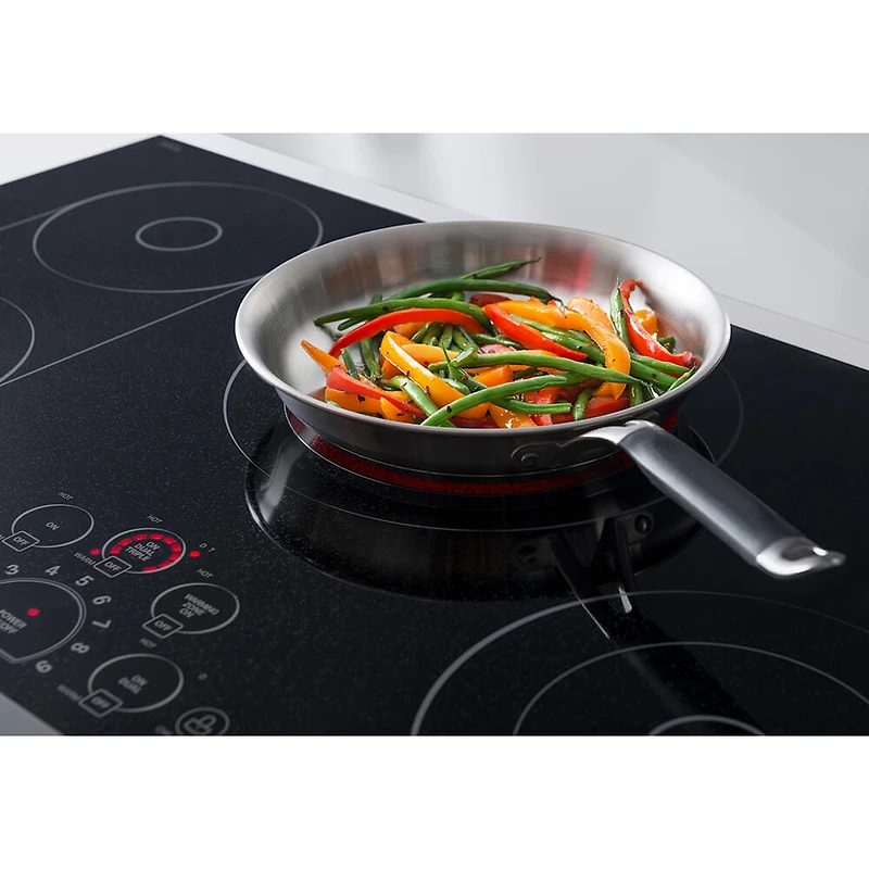 Studio inch Stainless 5 Burner Electric Cooktop
