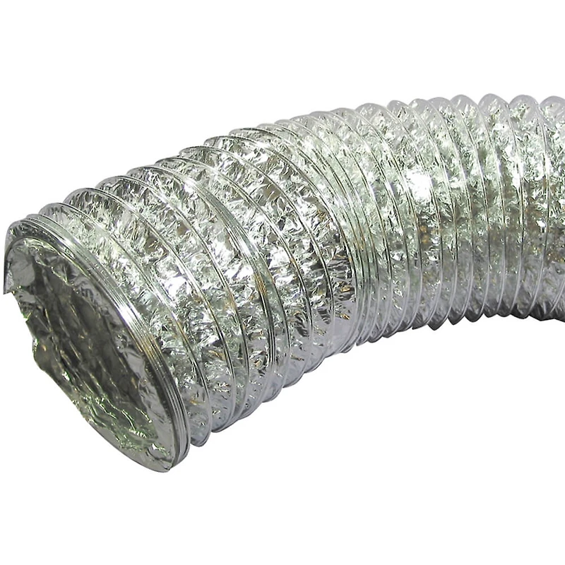Supurr-Flex® 4 inch Multilayered Flexible Aluminum Duct (8 Feet)