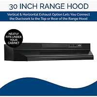 30 inch Convertible Range Hood