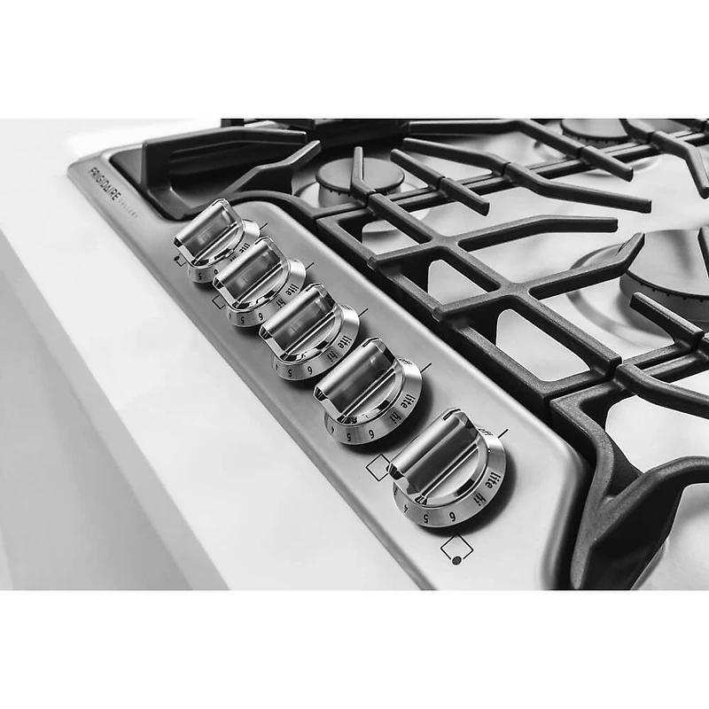 30 inch Stainless 5 Burner Gas Cooktop - OPEN BOX