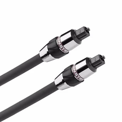 Silver Advanced Performance Fiber Optic Audio Cable - OPEN BOX