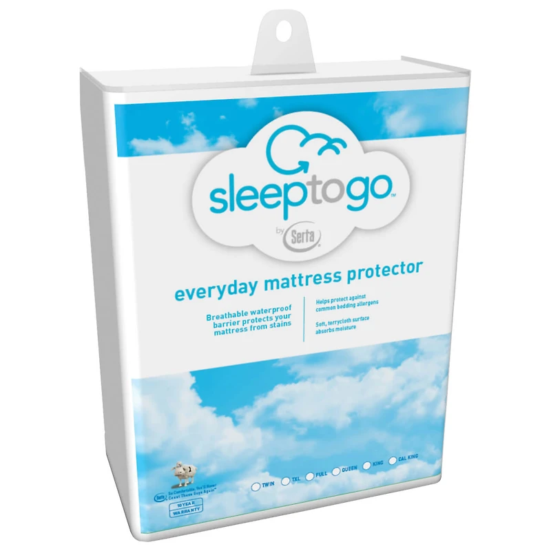 Sleep to Go Everyday Mattress Protector - California King