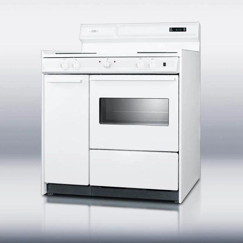 2.9 Cu. Ft. White Freestanding Coil Range