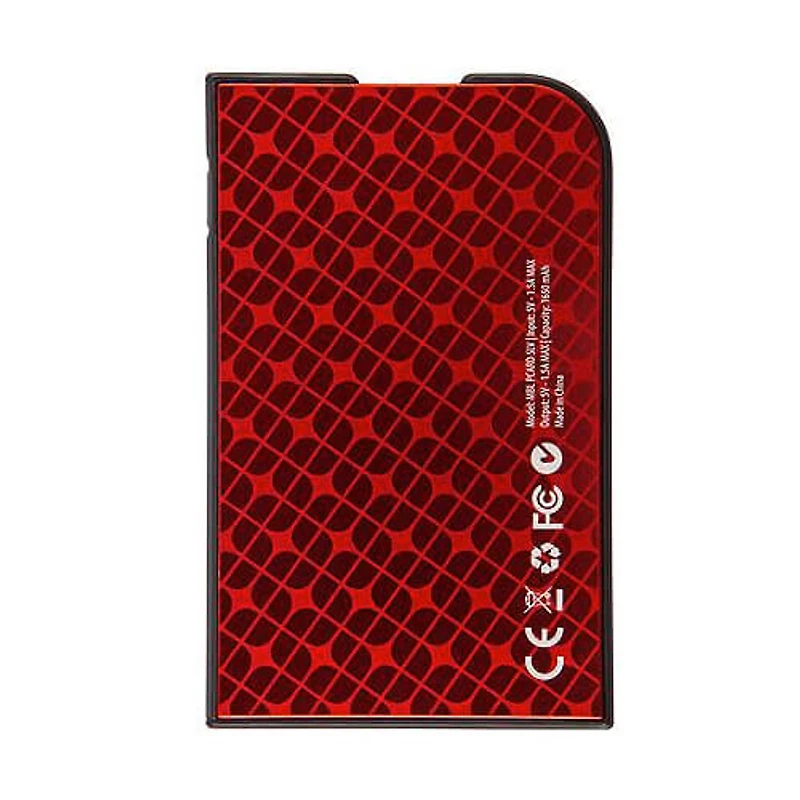 PowerCard Portable Battery V2 - Red - OPEN BOX