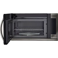 2.2 Cu. Ft. Black Stainless Over-the-Range Microwave Oven - OPEN BOX