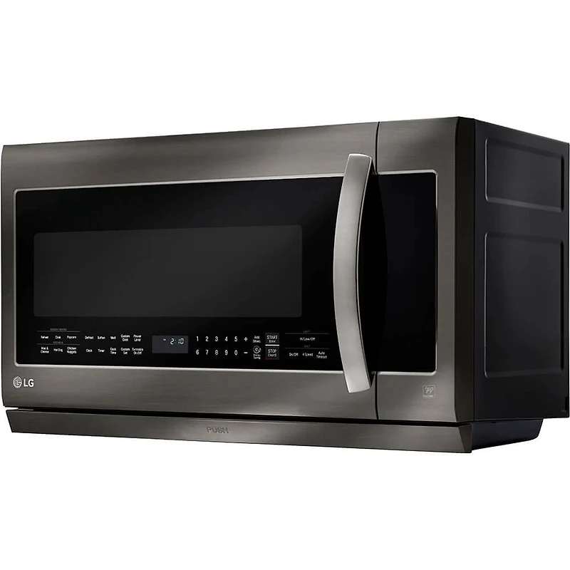 2.2 Cu. Ft. Black Stainless Over-the-Range Microwave Oven - OPEN BOX