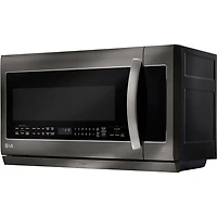 2.2 Cu. Ft. Black Stainless Over-the-Range Microwave Oven - OPEN BOX