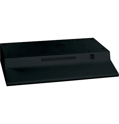 30 inch Black Recirculating Under Cabinet Range Hood