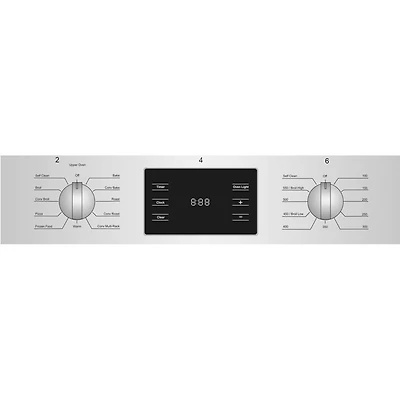 500 Series 30 inch Stainless Convection Single Wall Oven