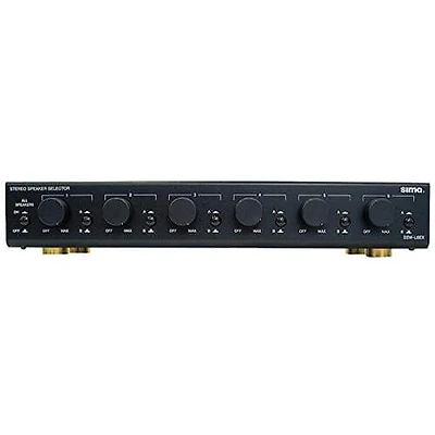 6-Zone Speaker Selectors with Volume Controls - OPEN BOX