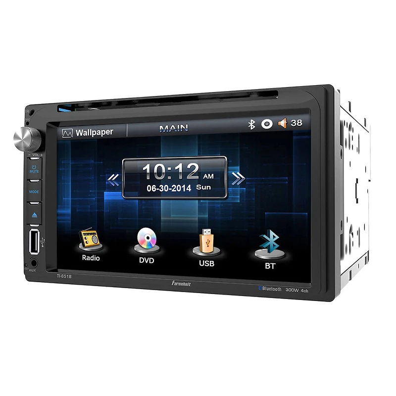 Bluetooth Multimedia Source Unit w/ 6.5 inch LCD Touch Screen OPEN BOX
