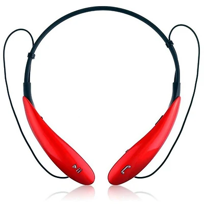 Bluetooth Hifi Wireless Sport Stereo Headsets - Red