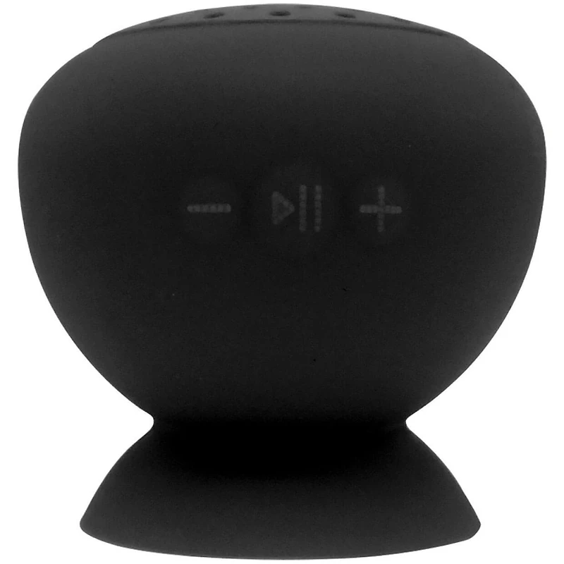 Portable Suction Cup Speaker with Bluetooth Wireless Technology - Black