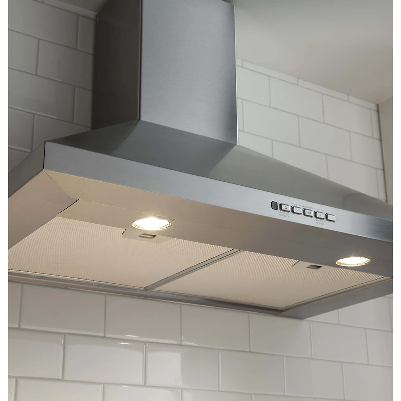 30 inch Stainless Wall Mount Chimney Hood - OPEN BOX