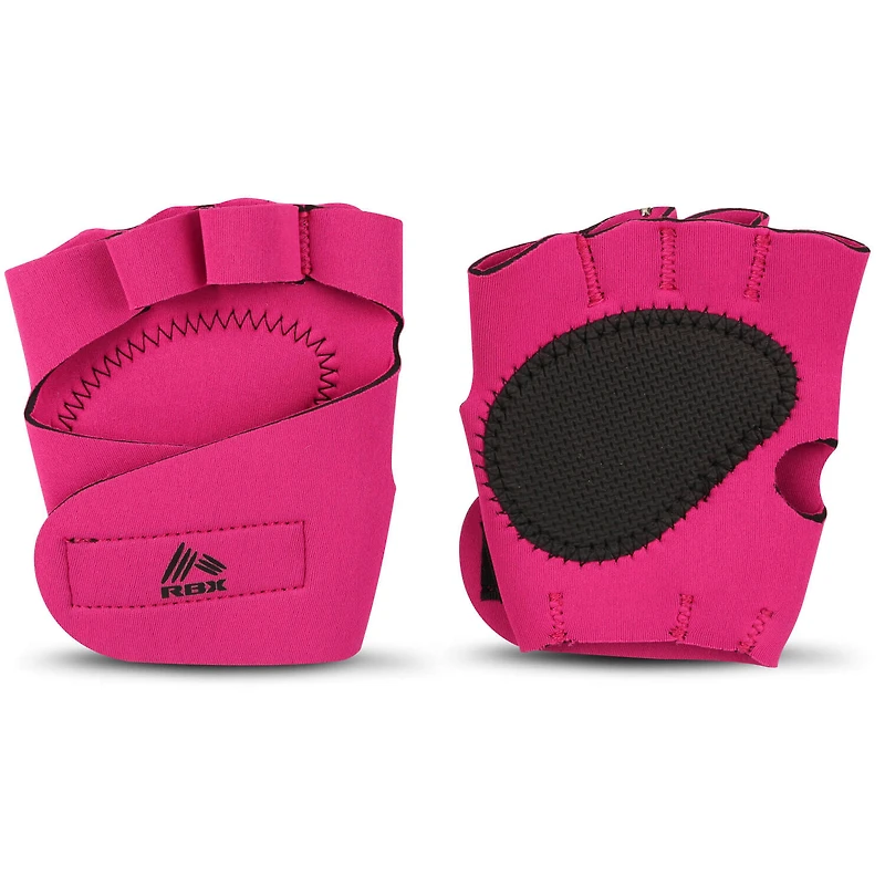 Mesh Workout Gloves - Pink