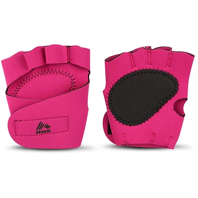 Mesh Workout Gloves - Pink