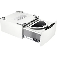 1.0 Cu. Ft. White SideKick Pedestal Washer - OPEN BOX