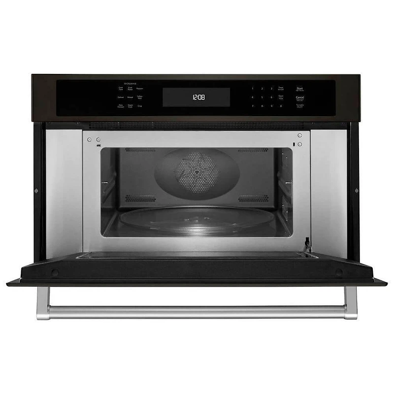 1.4 Cu. Ft. Black Stainless Built-in Convection Microwave Oven
