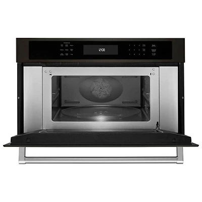 1.4 Cu. Ft. Black Stainless Built-in Convection Microwave Oven