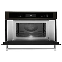 1.4 Cu. Ft. Black Stainless Built-in Convection Microwave Oven