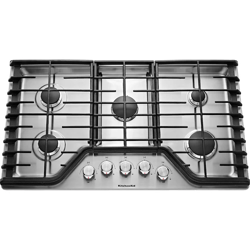 30 inch Stainless 5 Burner Gas Cooktop