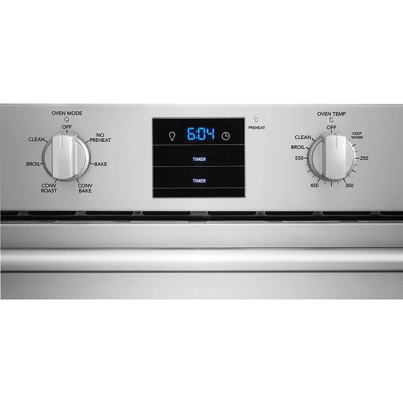 30 inch 5.1 Cu. Ft. Electric Stainless Wall Oven - OPEN BOX