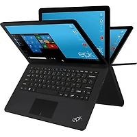 Teqnio 11.6 inch Atom Z8300, 2GB RAM, 32GB SSD, W10 Convertible Laptop - OPEN BOX