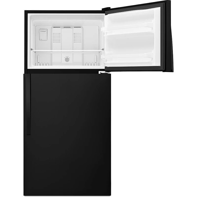 18.2 Cu. Ft. Black Top Freezer Refrigerator