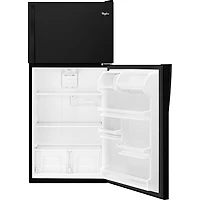 18.2 Cu. Ft. Black Top Freezer Refrigerator