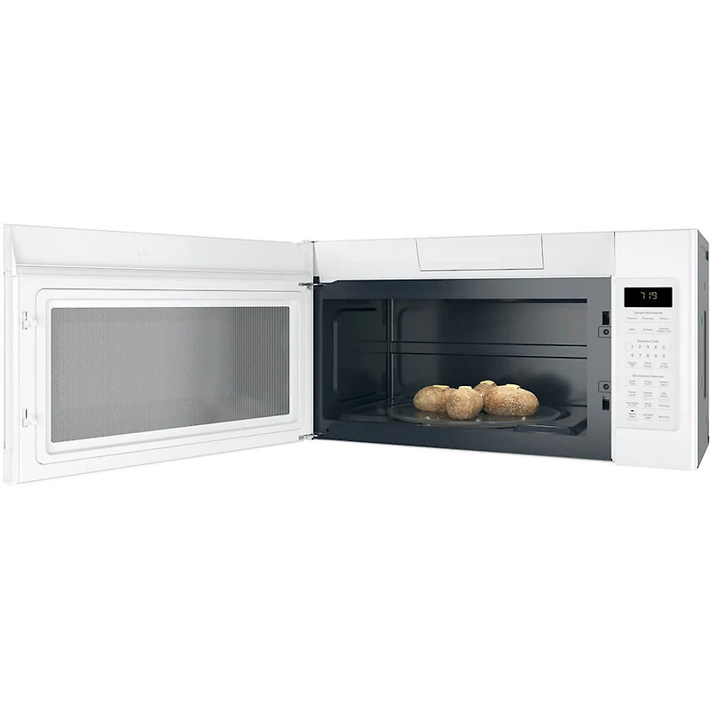 1.9 Cu. Ft. White Over-the-Range Microwave