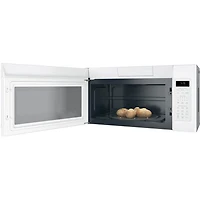 1.9 Cu. Ft. White Over-the-Range Microwave