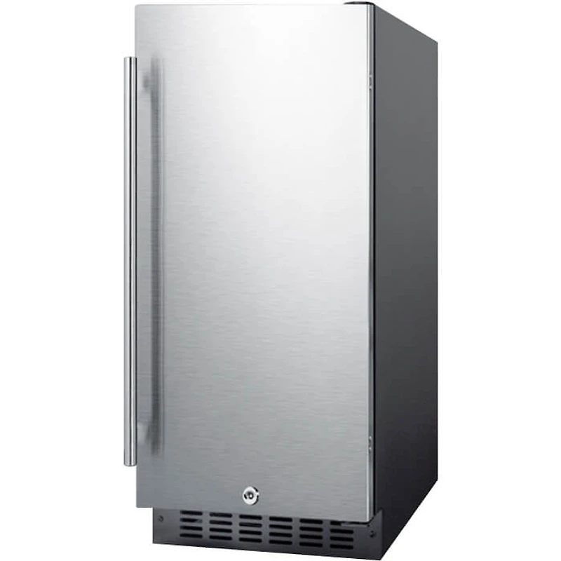 3.0 Cu. Ft. Stainless Compact Refrigerator