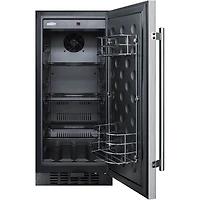 3.0 Cu. Ft. Stainless Compact Refrigerator