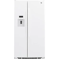 22 Cu. Ft. White Counter-Depth Side-by-Side Refrigerator