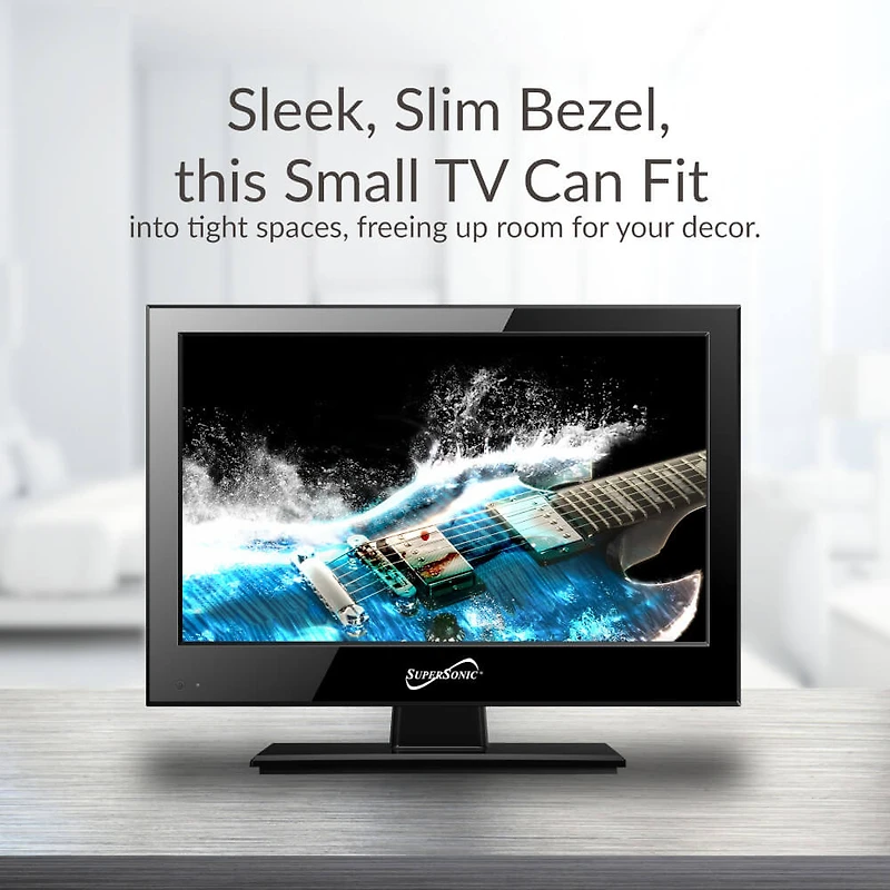 13.3 inch 720p LED HD TV with DVD Player